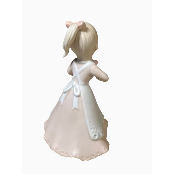 Lenox Precious Moments January Girl Figurine "Smile God Loves You" 1983 - Picture 5 of 10